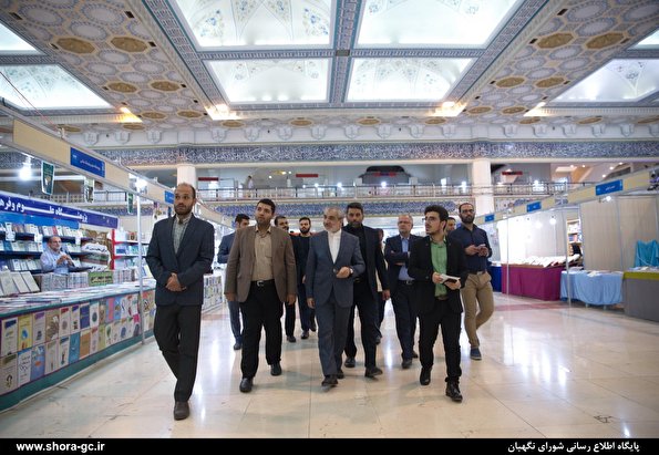 Member of Constitutional Council visits Int’l Book Fair in Tehran