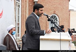 حضور سخنگوی شورای نگهبان در مراسم راهپیمایی ۱۳ آبان ارومیه