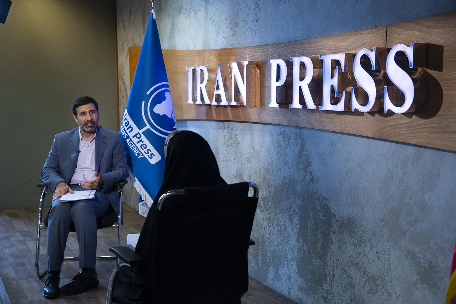 بازدید سخنگوی شورای نگهبان از خبرگزاری ایران پرس و شبکه‌های تلویزیونی سحر و العالم