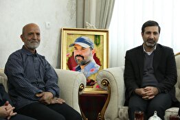 گزارش تصویری دیدار سخنگوی شورای نگهبان با خانواده شهید ناظر «علیرضا جلالی‌فر»