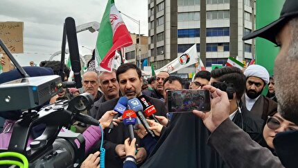 سخنگوی شورای نگهبان در راهپیمایی ۲۲ بهمن حضور یافت