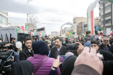 سخنگوی شورای نگهبان در راهپیمایی ۲۲ بهمن حضور یافت