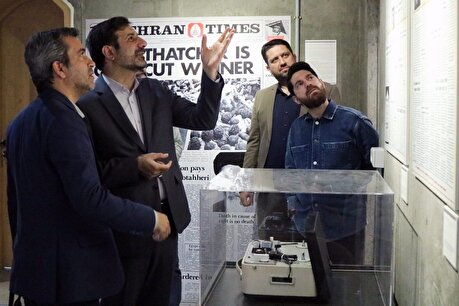 گزارش تصویری بازدید سخنگوی شورای نگهبان از نمایشگاه «به گزارش تهران تایمز...»