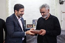گزارش تصویری دیدار سخنگوی شورای نگهبان با خانواده شهید ناظر «حسین معینی»
