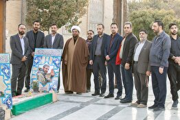 گزارش تصویری دیدار سخنگوی شورای نگهبان با خانواده شهید ناظر «حسین کریمی‌دوست»