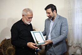 گزارش تصویری دیدار سخنگوی شورای نگهبان با خانواده شهید ناظر «مهدی طالب‌زاده»